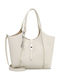 Geantă Dama Shopper De Umar Ecru