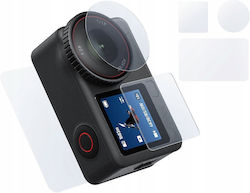 Set Telesin Protector Lentilă Sticlă Temperată + 2x Ecran Dji Osmo Action 6 S6-flm-26
