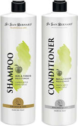 Iv San Bernard Grüner Apfel Shampoo Conditioner Für Hunde Katzen 500ml