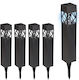 Relaxdays Solar Light with Motion Sensor and Photocell IP65