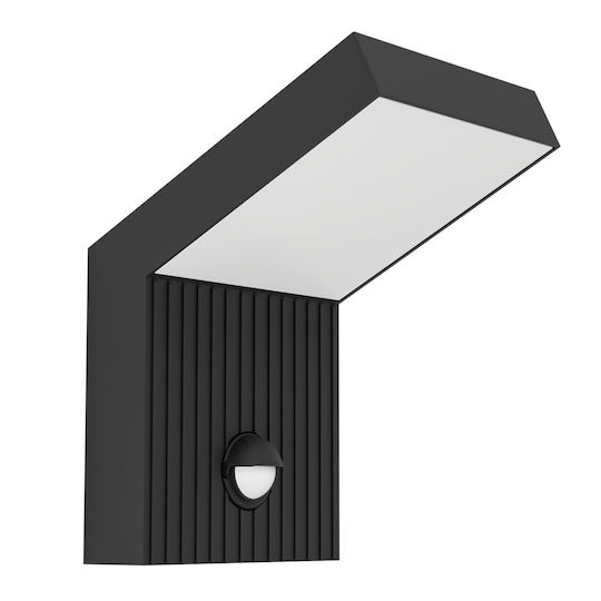 Eglo Grottazzol Стенна Външна LED Лампа IP65 10W с Топла Бяла Светлина 11x13.5x17.5см