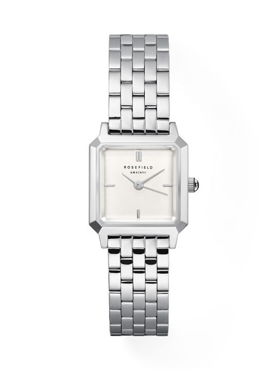 Rosefield Womens Watch 19.5mm Battery With Silv...