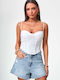 Women's Crop Top White