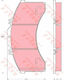 Brake Pad Set Disc Brake Trw Gdb5024