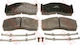 Set Brake Pads Disc Brake Trw Gdb5103
