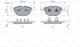 Set Plăcuțe Frână Disc Bosch 0 986 494 955