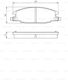 Bosch Brake Pad Set Disc Brake 0 986 460 960