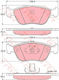 Trw Gdb1406 Brake Pad Set Disc Brake
