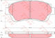 Trw Gdb3155 Brake Pad Set Disc Brake