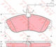 Set Brake Pads Disc Brake Trw Gdb1426