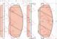 Trw Gdb3412 Brake Pad Set Disc Brake