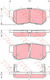 Trw Gdb3298 Disc Brake Pad Set