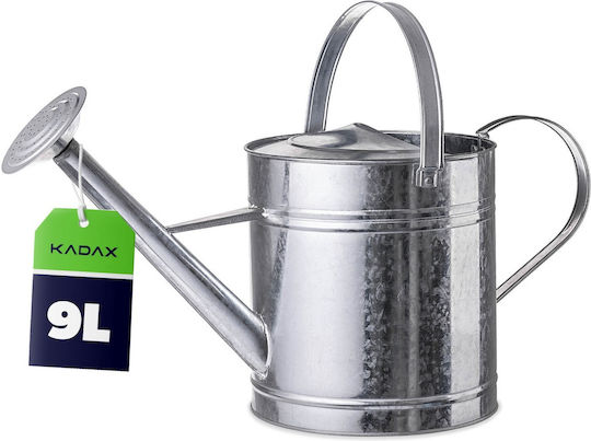Kadax Garden Watering Can Galvanized Steel 9l