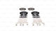 Bosch Brake Pad Set Disc Brake 0 986 494 653
