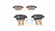 Bosch Brake Pad Set Disc Brake 0 986 494 622