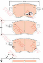 Set Plăcuțe De Frână Trw Gdb3416 Disc Frână Set Plăcuțe De Frână Trw Gdb3416 Disc Frână