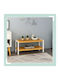 Shoe Organizer Made of Bamboo 70x26x33cm