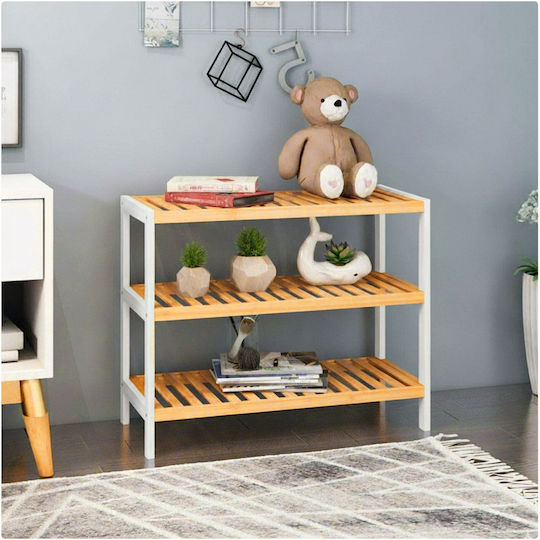 Schuhorganisator aus Bambus 70x26x55cm