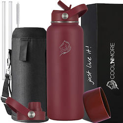 Cool'NMore Thermos Stainless Steel BPA Free 1lt...