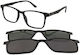 Crullé Prescription Eyeglass Frames Kaleidic C1