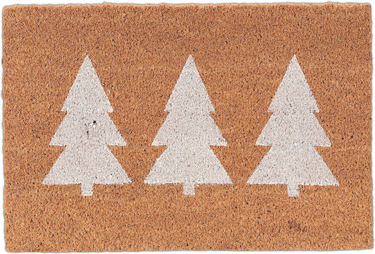 Relaxdays Relaxdays Fußmatte aus Kokosnuss Grün 40cm