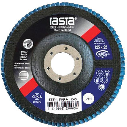 Schleifscheiben Fiberglas Dauerhaftigkeit 115 60 Rasta Special