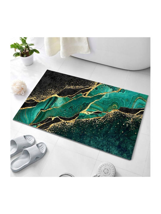Rutschfestes Badematte Grün 60x100cm
