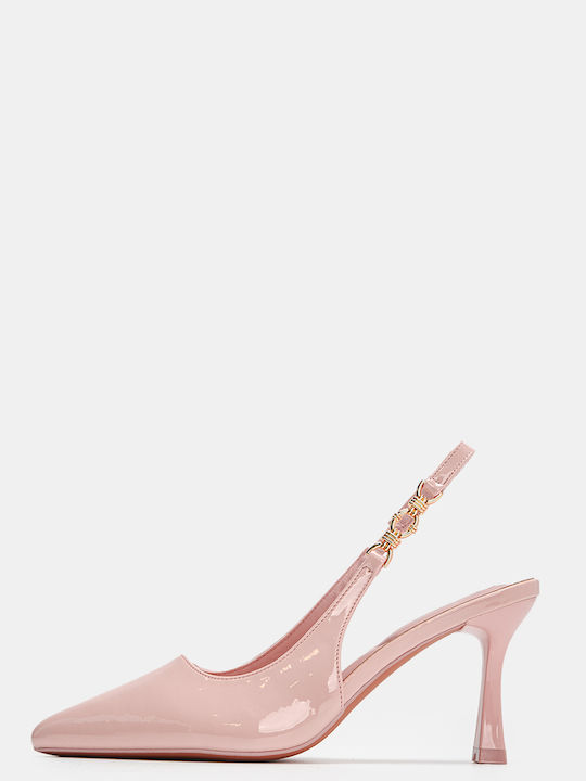 Decoro Decoro Pumps Aus Lackleder Rosa