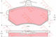 Trw Gdb430 Brake Pad Set Disc Brake