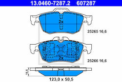 Set Plăcuțe Frână Disc Ate 13.0460-7287.2 Set Plăcuțe Frână Disc Ate 13.0460-7287.2