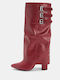 Cizme Dama Burgundy