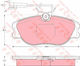Trw Gdb1058 Disc Brake Pad Set