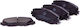 Krottendorf Kro3424 Brake Pad Set Disc Brake