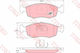 Trw Gdb1383 Brake Pad Set Disc Brake