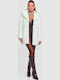 Short Women's Fur White