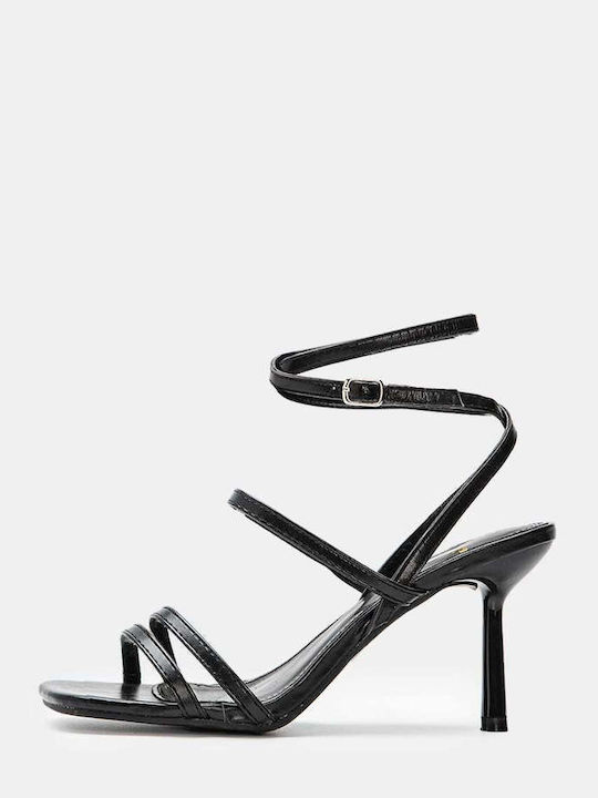 Decoro Black Women's Sandals