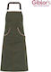Giblor's Chef Waiter Barista Bartender Full Body Apron Khaki