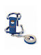 Verstellbares Hundegeschirr & Hundeleine Blau Happy Pet