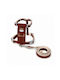 Verstellbares Hundegeschirr & Hundeleine Braun Happy Pet