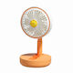 USB Ventilator Klappbar Orange CS109A-3