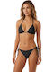 Set Bikini Animal Print Leopard Închis S126205-Negru