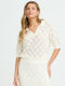 Pulover Damă Whisper White