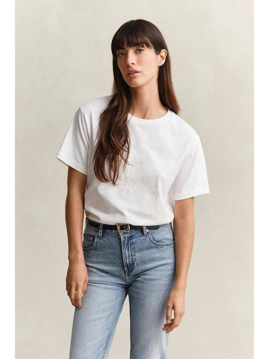Γυναικεία Μπλούζα Βαμβακερή Off White