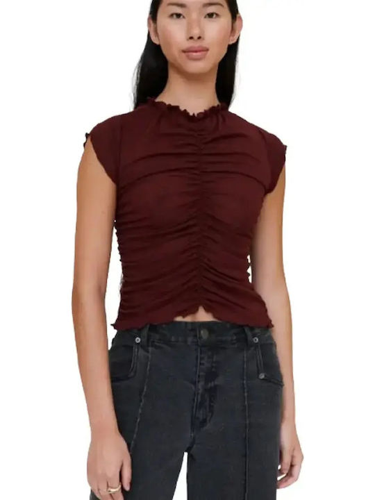 Γυναικείο T-shirt Brown