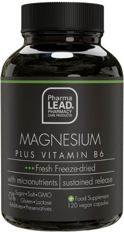 Pharmalead Магнезий Плюс Витамин B6 120 Растителни Капсули