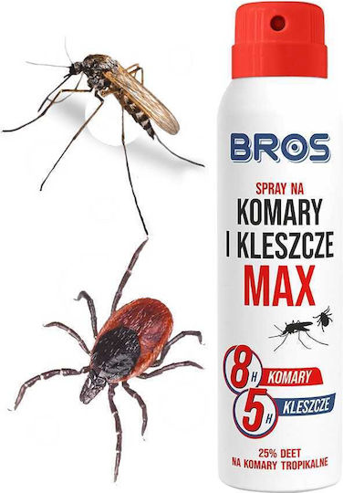 Bros Spray Insecto-repellent Deet Potrivit pentru Copii 90ml