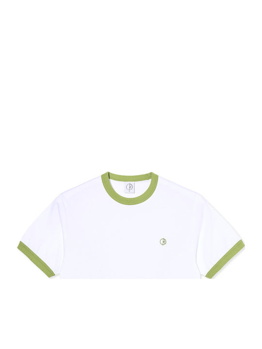 T-shirt White / Peridot