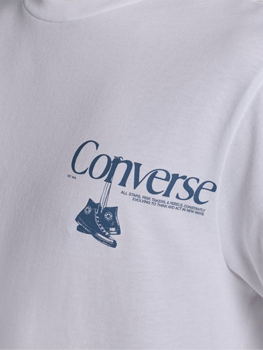 Converse T-shirt Wht