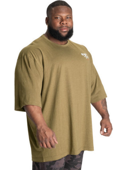 Αθλητικό T-shirt Army Green