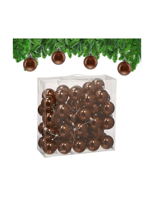 Set 50 Relaxdays Christmas Baubles Multicolor 7...